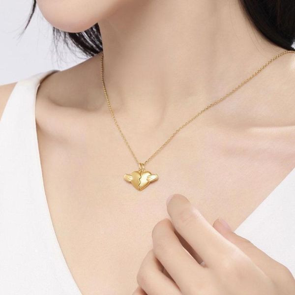 pendant necklaces creative fashion broken heart necklace friendship couple women lovers heartbreak accessories for men jewe u0g6, Silver
pendant necklaces creative fashion broken heart necklace friendship couple women lovers heartbreak accessories for men jewe u0g6, Silver