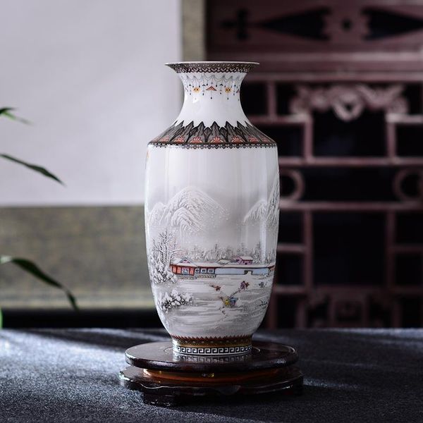 antique jingdezhen ceramic vase vintage vase desk accessories crafts snow flower pot traditional chinese style porcelain
antique jingdezhen ceramic vase vintage vase desk accessories crafts snow flower pot traditional chinese style porcelain