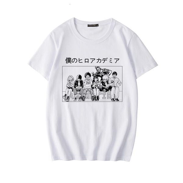 japanese anime boku no hero academy female t-shirt cute cartoon t-shirt my hero academy school fun harajuku casual tee, White
japanese anime boku no hero academy female t-shirt cute cartoon t-shirt my hero academy school fun harajuku casual tee, White