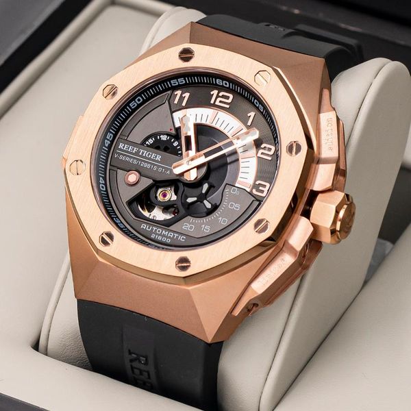 wristwatches reef tiger/rt luxury stainless steel rose gold men watch waterproof automatic mechanical relogio masculino rga92s7, Slivery;brown
wristwatches reef tiger/rt luxury stainless steel rose gold men watch waterproof automatic mechanical relogio masculino rga92s7, Slivery;brown