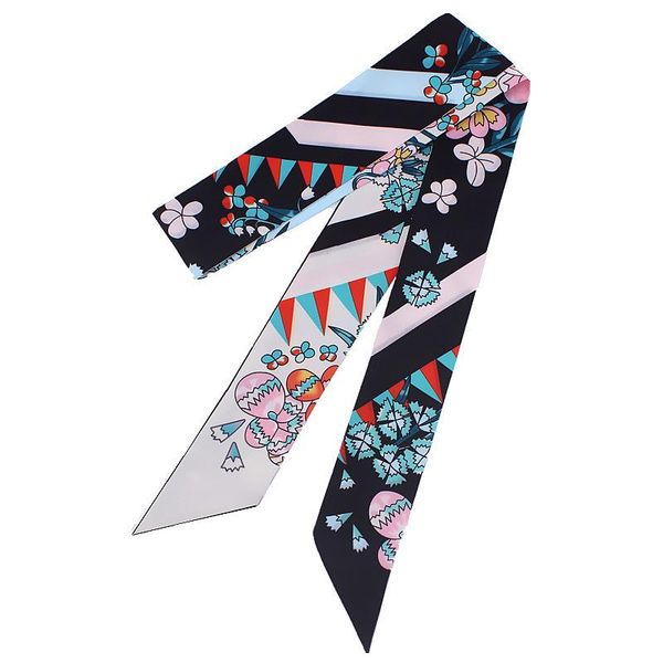 scarves lady kerchief hair band 120cm lengthen small ribbon narrow scarf silk headwrap shawl bufanda mujer woman accessories, Blue;gray
scarves lady kerchief hair band 120cm lengthen small ribbon narrow scarf silk headwrap shawl bufanda mujer woman accessories, Blue;gray