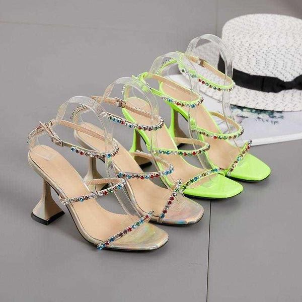 sandals women shoes 2021 women's large size color diamond wine cup heel high ribbon, Black
sandals women shoes 2021 women's large size color diamond wine cup heel high ribbon, Black