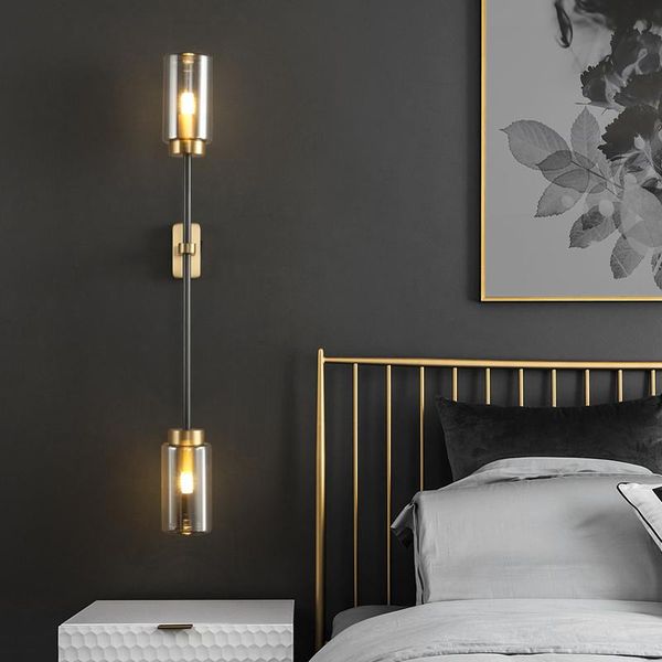 modern copper wall light living room glass sconce led wall lamp vintage light fixture bedroom/kitchen/villa lampara
modern copper wall light living room glass sconce led wall lamp vintage light fixture bedroom/kitchen/villa lampara