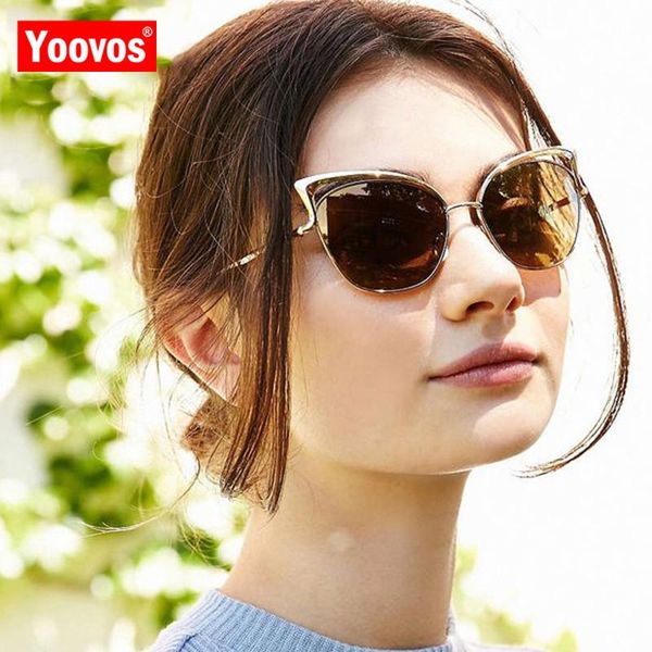 yoovos new arrival 2021 cat eye sunglasses women vintage metal eyeglasses luxury mirror retro feminino uv400, White;black
yoovos new arrival 2021 cat eye sunglasses women vintage metal eyeglasses luxury mirror retro feminino uv400, White;black