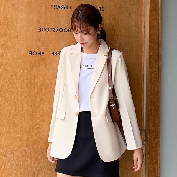 women's suits & blazers women chic office ladies single breasted blazer vintage coat fashion notched collar long sleeve outerwear styli, White;black
women's suits & blazers women chic office ladies single breasted blazer vintage coat fashion notched collar long sleeve outerwear styli, White;black