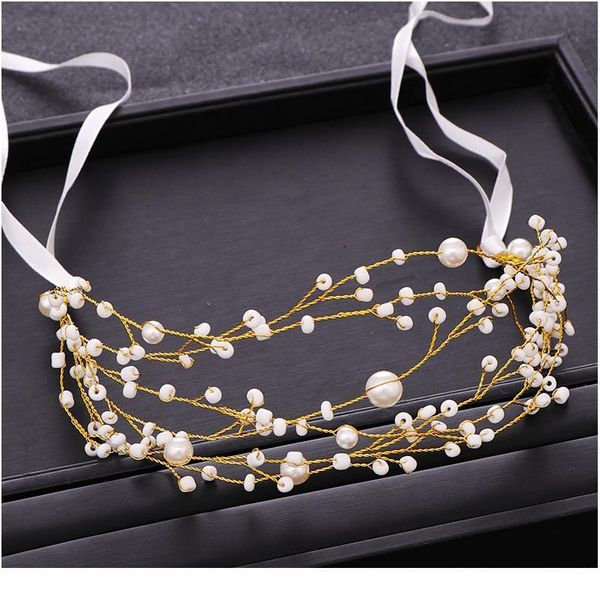 trendy bride hair accessories gold tiara pearl headband wedding headdress prom female hair accessories bridal tiara jlltus, Silver
trendy bride hair accessories gold tiara pearl headband wedding headdress prom female hair accessories bridal tiara jlltus, Silver