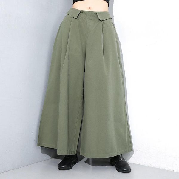 women's pants & capris superaen 2021 winter loose waist solid wide-legged women plus size bf casual trousers, Black;white
women's pants & capris superaen 2021 winter loose waist solid wide-legged women plus size bf casual trousers, Black;white