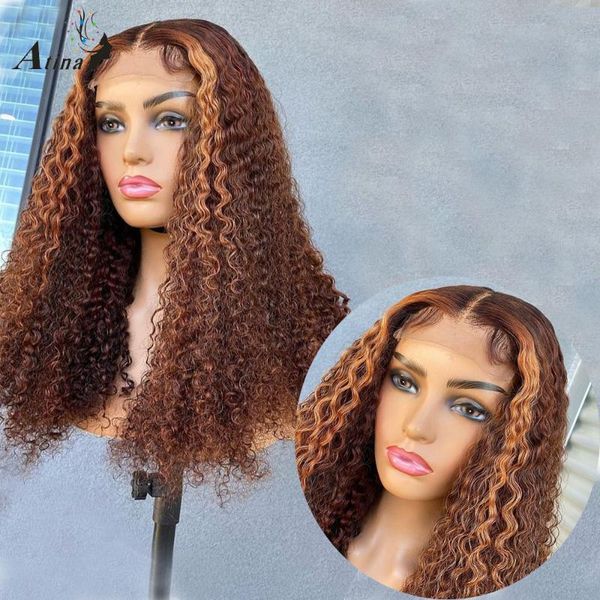 lace wigs atina ombre highlight honey blonde brown color pre plucked curly hd transparent human hair water wave bleach knots remy wig, Black;brown
lace wigs atina ombre highlight honey blonde brown color pre plucked curly hd transparent human hair water wave bleach knots remy wig, Black;brown