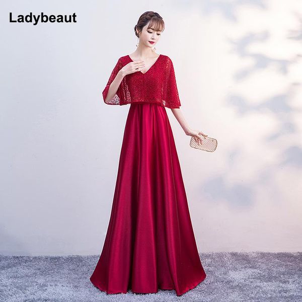 party dresses elegant evening 2021 a-line short sleeves lace satin beaded long gown prom, White;black
party dresses elegant evening 2021 a-line short sleeves lace satin beaded long gown prom, White;black