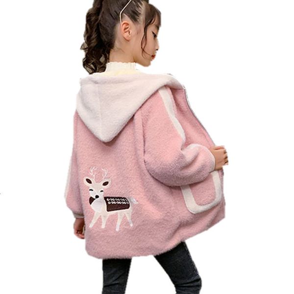 2021 new girls winter deer and veet outerwear princess children cotton teenagers hooded coat woolen 4-13y coats xu4r, Blue;gray
2021 new girls winter deer and veet outerwear princess children cotton teenagers hooded coat woolen 4-13y coats xu4r, Blue;gray