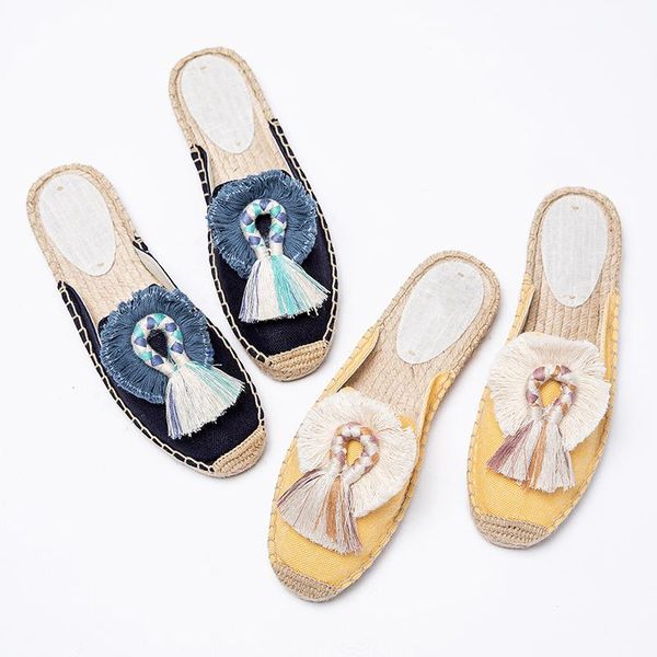 slippers ladies wear 2021 new tassel casual flat shoes, Black
slippers ladies wear 2021 new tassel casual flat shoes, Black