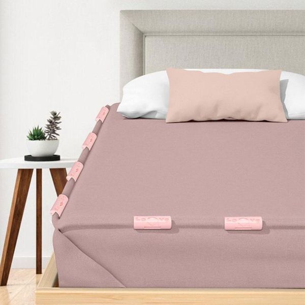 clothing & wardrobe storage 6pcs bed sheet clips plastic slip-resistant clamp quilt cover grippers fasteners mattress multifunction holder h
clothing & wardrobe storage 6pcs bed sheet clips plastic slip-resistant clamp quilt cover grippers fasteners mattress multifunction holder h