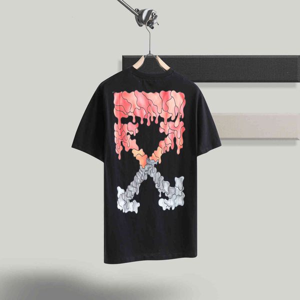 off stylehide black red drop arrstyle direct spray printing men's and women's short sleeve t-shirt, White;black
off stylehide black red drop arrstyle direct spray printing men's and women's short sleeve t-shirt, White;black