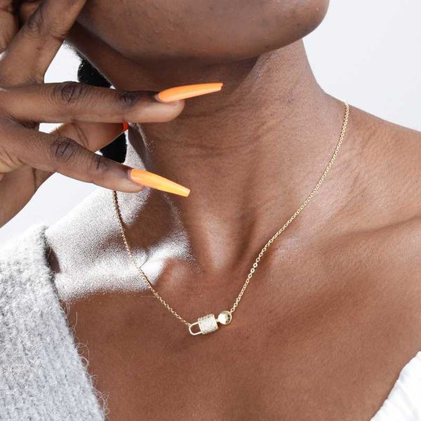 pendant necklaces crystal lock and key for women stainless steel gold color necklace fashion jewelry gift, Silver
pendant necklaces crystal lock and key for women stainless steel gold color necklace fashion jewelry gift, Silver