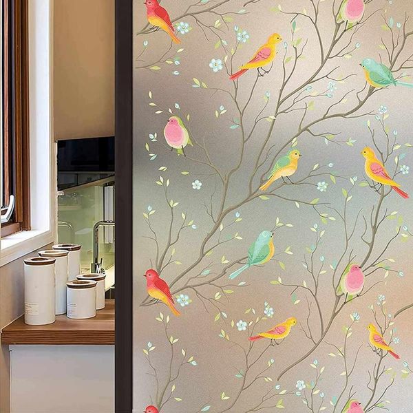window stickers 45x200cm privacy film non-adhesive frosted bird decorative glass static cling stained for home
window stickers 45x200cm privacy film non-adhesive frosted bird decorative glass static cling stained for home