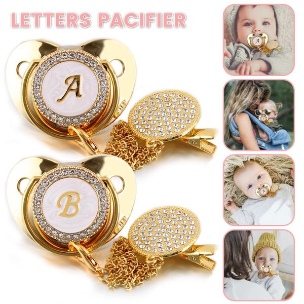 pacifiers# baby pacifier and clips letter unique 26 name initials shower gift infant nipple gold bling born dummy soother
pacifiers# baby pacifier and clips letter unique 26 name initials shower gift infant nipple gold bling born dummy soother