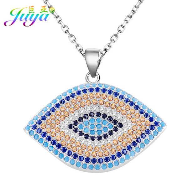 pendant necklaces juya handmade multicolor crystals turkish eye jewelry necklace for women men classical greek evil, Silver
pendant necklaces juya handmade multicolor crystals turkish eye jewelry necklace for women men classical greek evil, Silver