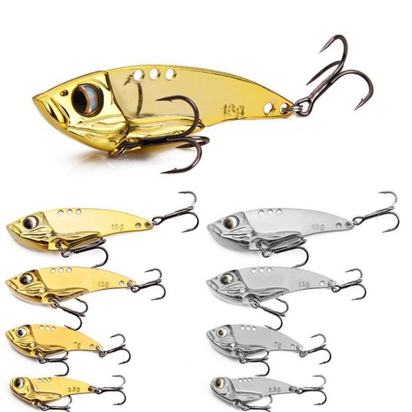 1pcs metal gold silver vib fishing lure 3.5g 7g 12g 18g 3d eyes spoon spinner hard bait for bass carp fishin jllwpj
1pcs metal gold silver vib fishing lure 3.5g 7g 12g 18g 3d eyes spoon spinner hard bait for bass carp fishin jllwpj