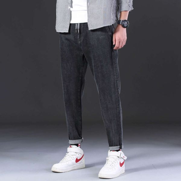 spring and jeans men's trousers autumn fashion brand korean harlan leggings slim versatile handsome man, Blue
spring and jeans men's trousers autumn fashion brand korean harlan leggings slim versatile handsome man, Blue