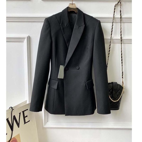 women's suits & blazers black wool suit double-breasted pockets ladies jackets office business autumn winter blazer elegant outwear, White;black
women's suits & blazers black wool suit double-breasted pockets ladies jackets office business autumn winter blazer elegant outwear, White;black