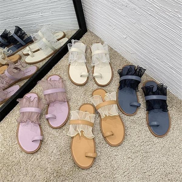 slippers lace flip flops women's outer wear 2021 summer korean version of the net red casual flat roman women sandals, Black
slippers lace flip flops women's outer wear 2021 summer korean version of the net red casual flat roman women sandals, Black