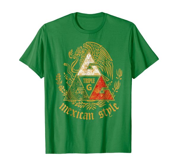 Triple G Triangle mexican style T-Shirt, Mainly pictures 
Triple G Triangle mexican style T-Shirt, Mainly pictures