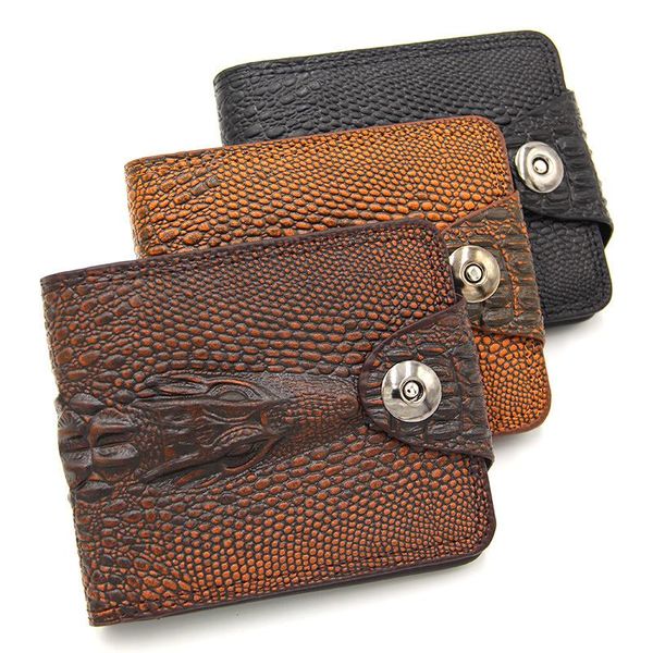 wallets mens wallet leather genuine short purse billetera hombre men vintage style cartera crocodile, Red;black
wallets mens wallet leather genuine short purse billetera hombre men vintage style cartera crocodile, Red;black