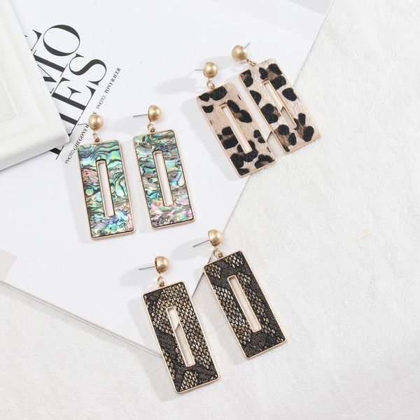 dangle & chandelier fashion trendy est geometric chunky rectangular abalone shiny leather drop statement earrings for women wholesale, Silver
dangle & chandelier fashion trendy est geometric chunky rectangular abalone shiny leather drop statement earrings for women wholesale, Silver
