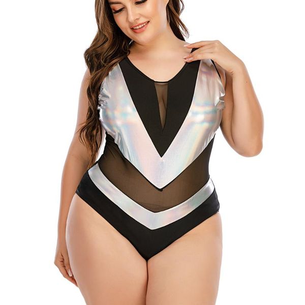 one piece bathing suits for women large size monokini swimming wear o-neck gauze transparent beach swimsuits 2021
one piece bathing suits for women large size monokini swimming wear o-neck gauze transparent beach swimsuits 2021