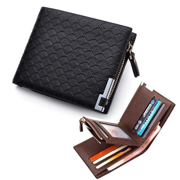 fashion short men leather wallet with coin pocket zipper billfold tri fold purse for man credit card holder male money, Red;black
fashion short men leather wallet with coin pocket zipper billfold tri fold purse for man credit card holder male money, Red;black