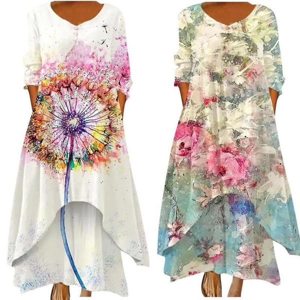 casual dresses 2021 fashion sunflower print specailly womens vintage floral printed long sleeve o-neck dress, Black;gray
casual dresses 2021 fashion sunflower print specailly womens vintage floral printed long sleeve o-neck dress, Black;gray