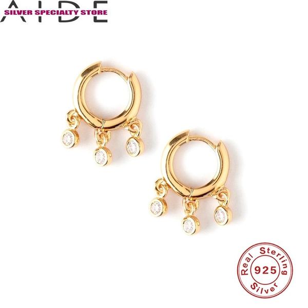 hoop & huggie aide earring for gifts 925 sterling silver earrings women piercing fine jewelry white zircon pendientes aretes, Golden;silver
hoop & huggie aide earring for gifts 925 sterling silver earrings women piercing fine jewelry white zircon pendientes aretes, Golden;silver