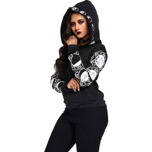 women's hoodies & sweatshirts women black hooded zipper casual pockets letter moon print gothic punk female dark goth sweatshirt
women's hoodies & sweatshirts women black hooded zipper casual pockets letter moon print gothic punk female dark goth sweatshirt