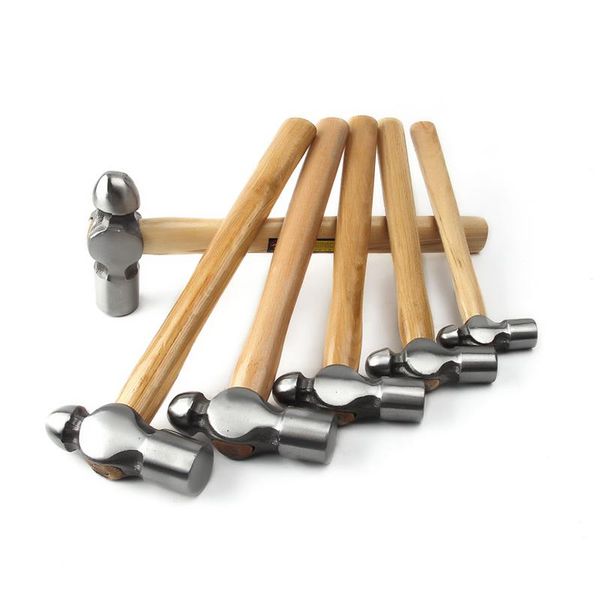 hand tools high-carbon steel round hammer ball pein nipple hardware tool household with wood handle
hand tools high-carbon steel round hammer ball pein nipple hardware tool household with wood handle