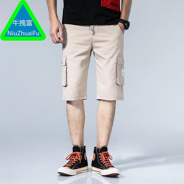 niuzhuaifu loose and comfortable casual shorts pleasantly cool sports five points trousers summer overalls multiple pockets, White;black
niuzhuaifu loose and comfortable casual shorts pleasantly cool sports five points trousers summer overalls multiple pockets, White;black