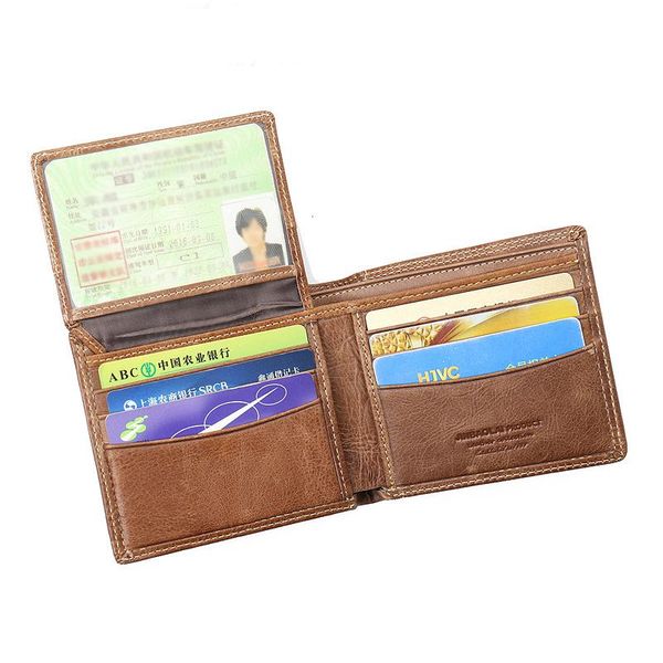 wallets genuine leatehr wallet first layer cowhide men's casual card bag leather short men, Red;black
wallets genuine leatehr wallet first layer cowhide men's casual card bag leather short men, Red;black