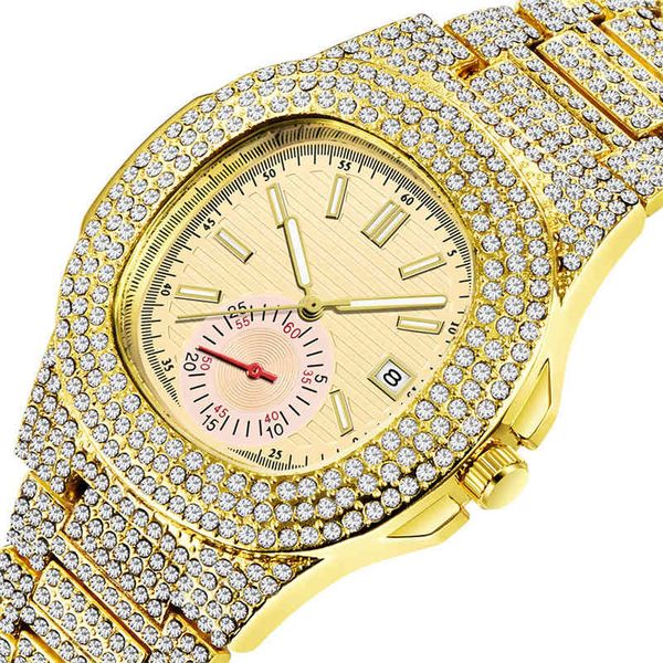 designer watch brand table luxury es selling men's diamond inlaid fashion steel band hip hop punk style decoration elderly gold calenda, Slivery;brown
designer watch brand table luxury es selling men's diamond inlaid fashion steel band hip hop punk style decoration elderly gold calenda, Slivery;brown