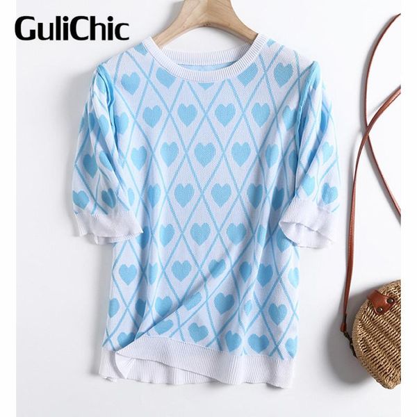 women's t-shirt 4.14 2021 fashion heart printed short sleeve knitted women o-neck tee summer, White
women's t-shirt 4.14 2021 fashion heart printed short sleeve knitted women o-neck tee summer, White