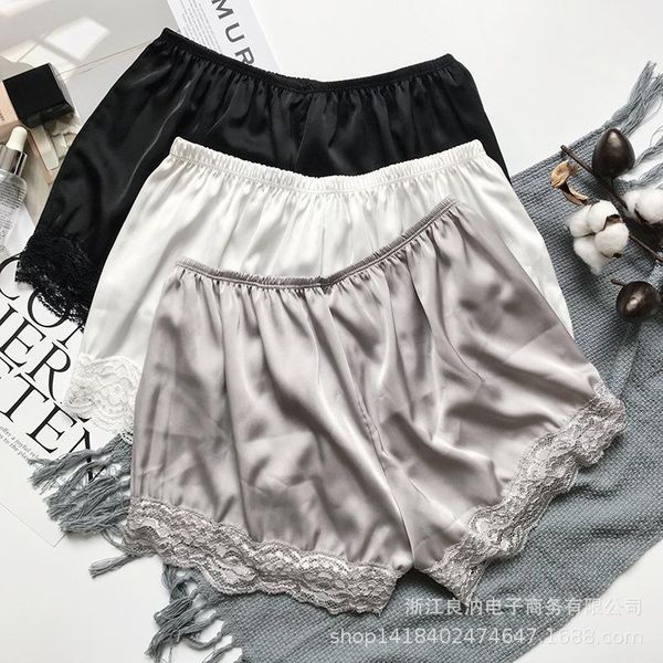 women's shorts 2021 plus size satin kitten silky elastic waist women men home sleep tracksuit bottom short pants pajama nightwear, White;black
women's shorts 2021 plus size satin kitten silky elastic waist women men home sleep tracksuit bottom short pants pajama nightwear, White;black