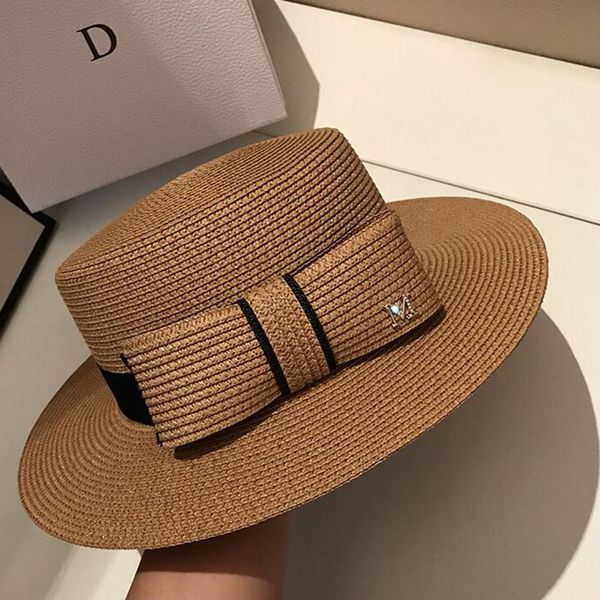 wide brim hats flat bow female sun french straw m panama elegant anti-uv beach hat women's summer cap gorras, Blue;gray
wide brim hats flat bow female sun french straw m panama elegant anti-uv beach hat women's summer cap gorras, Blue;gray