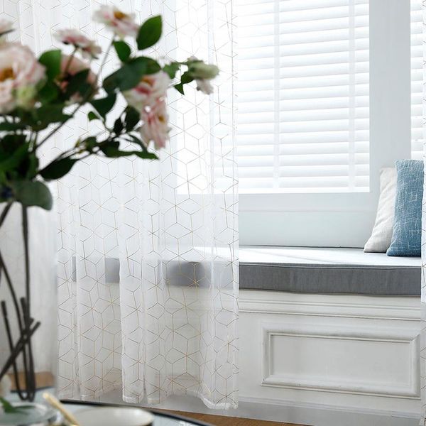 curtain & drapes romantic bronzing silver window soft home decor gold foil see through easy install
curtain & drapes romantic bronzing silver window soft home decor gold foil see through easy install