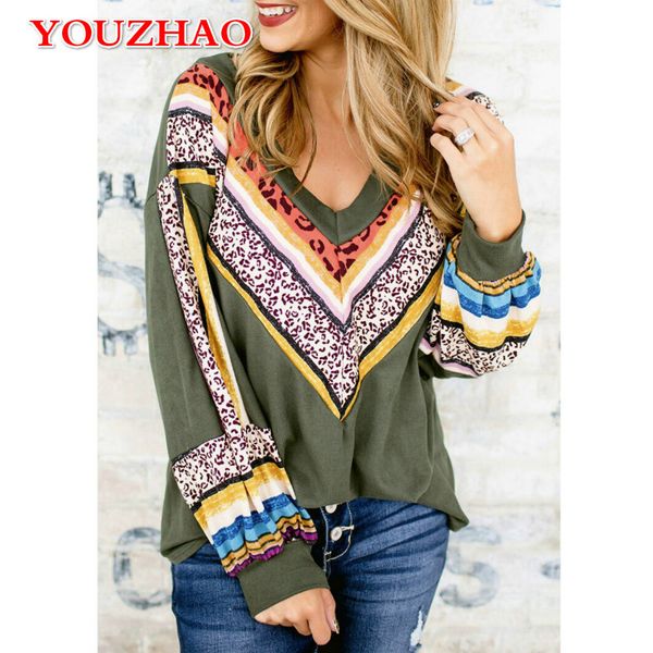 2021 new european and american leopard seam standard colour cleavage v shirt with casual long sleeves sell female autumnb3xm, White
2021 new european and american leopard seam standard colour cleavage v shirt with casual long sleeves sell female autumnb3xm, White