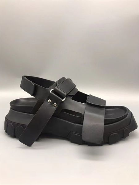 21ss season list summer roma sandals sheepskin imported genuine leather tpu sole cowhide handmade breathable platform shoes, Black
21ss season list summer roma sandals sheepskin imported genuine leather tpu sole cowhide handmade breathable platform shoes, Black