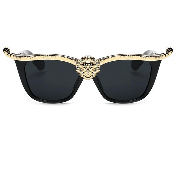 fashion retro oversized sun gold women brand sunglass lion head eye shades for cat womens sunglasses woman designer glasses uv400 y139 swap, White;black
fashion retro oversized sun gold women brand sunglass lion head eye shades for cat womens sunglasses woman designer glasses uv400 y139 swap, White;black