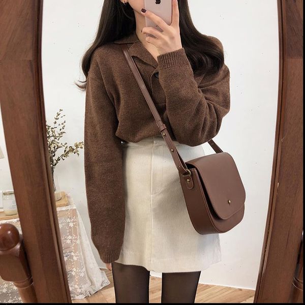 casual loose retro lazy solid sweater female korean harajuku womens sweaters japanese kawaii ulzzang clothing for women, White;black
casual loose retro lazy solid sweater female korean harajuku womens sweaters japanese kawaii ulzzang clothing for women, White;black