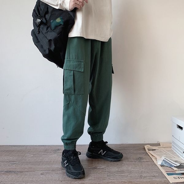 2021 new men's leisure casual trousers active elastic haren pants hip hop style 4 color joggers sweatpants big size m-5xl sseu, Black
2021 new men's leisure casual trousers active elastic haren pants hip hop style 4 color joggers sweatpants big size m-5xl sseu, Black