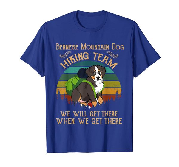 bernese mountain dog hiking team we will get there vintage, White;black
bernese mountain dog hiking team we will get there vintage, White;black