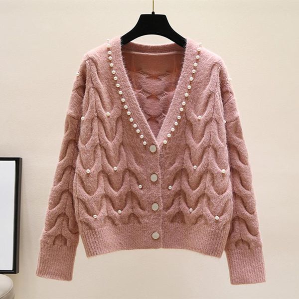 women's knits & tees autumn winter s knitting acrylic women sweater v-neck pure color fashion soft warm cardigan casual, White
women's knits & tees autumn winter s knitting acrylic women sweater v-neck pure color fashion soft warm cardigan casual, White