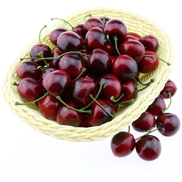 party decoration artificial fruit plastic fruitartificial cherries, fake red lifelike model for home kitchen
party decoration artificial fruit plastic fruitartificial cherries, fake red lifelike model for home kitchen