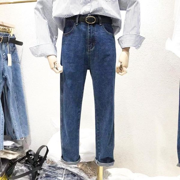 women's jeans 2021 autumn blue straight pants korean vogue casual denim trousers female fashion ladies all match
women's jeans 2021 autumn blue straight pants korean vogue casual denim trousers female fashion ladies all match